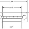 T-100-00 Banded Thrust Ball Bearing