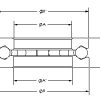 T-101-1 Thrust Ball Bearing